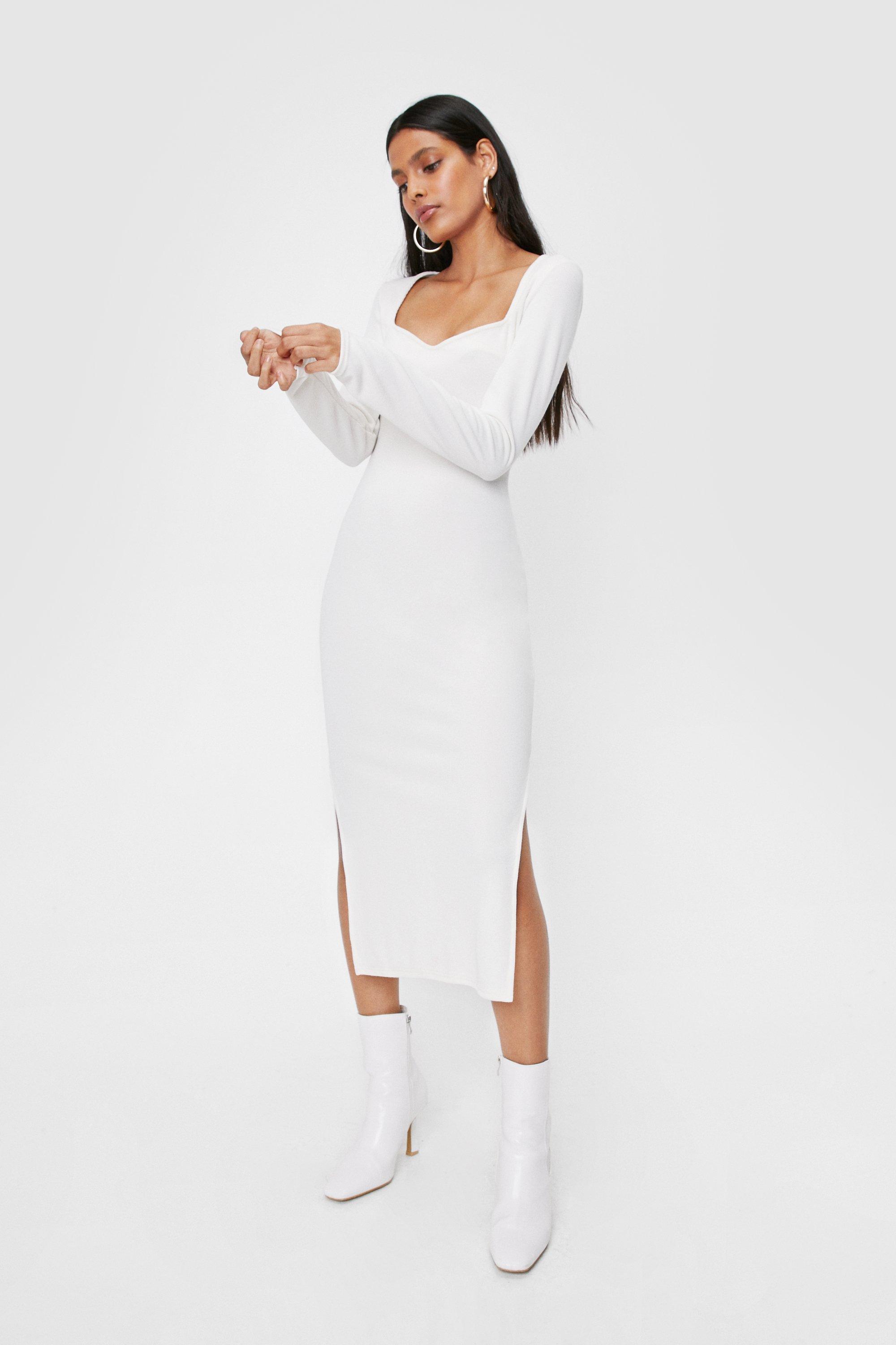 Nasty gal white outlet dress